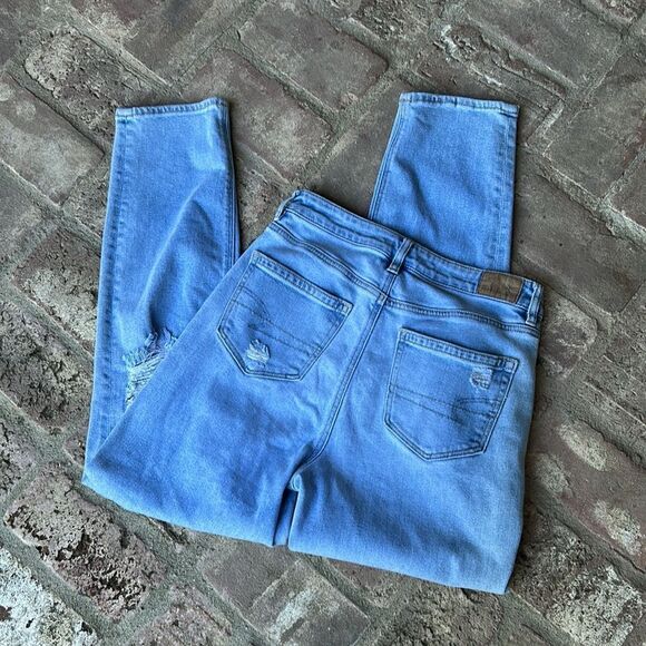 American Eagle Outfitters Blue Straight Leg Jeans Size 4
Long - Picture 5 of 13